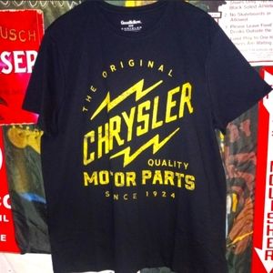 Chrysler Motor Parts Vintage Graphic Tshirt Mens size Large
